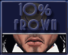 Frown 10%