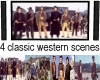 Classic Westerns Wall TV