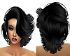 short black wavy