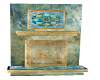 MD Turquoise fireplace
