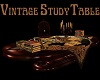 VINTAGE STUDY TABLE