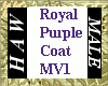 Royal Purple Coat MV1
