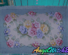 FluffyPowderBlueBathMat