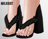 Sophia Black Sandals