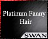 [SP] Platinum Fanny Hair