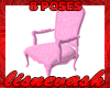 (L) 8 Pose Pink Chair