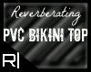 R| Black PVC Bikini