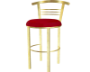 SE-Red & Gold  Stool