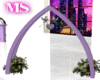 Lavender Wedding Arch 