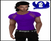 Purple Muscle  Shirt