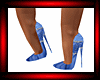 Blue Crystal Heels
