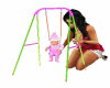  baby in swing anamated