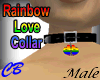 CB Rainbow Love Collar M