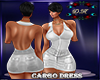 cargo dress white