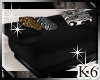 [K6]black couches*3
