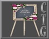 CTG  WED CEREMONY SIGN