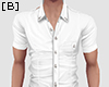 [B] White Sleeved Shirt