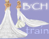 Wedding dress train 1