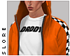 $ orange daddy jacket