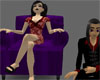 Purple Chair w 7 poses