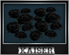 roses black