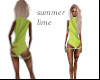 summer lime dress