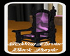 Wedding Throne Black-Pur
