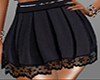 Black Short Pleat Skirt