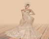 Beige Wedding Gown