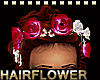 Rose & Daisy Hairflower