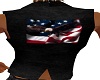 Patriotic Leather Vest
