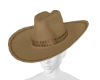 BROWN COWGIRL HAT
