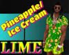 Pineapple/Ice Cream-LIME