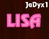 Lisa Name Sign