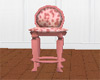 Pink Leop Formal Chair