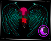 RaveDub Wings Teal
