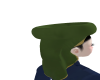 Hejab green hat