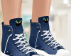 Navy Blue Sneakers