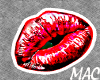 Mac: 'Red Lips Sticker