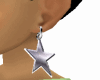 animated star earrings
