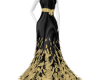 Ar Black Gold Dress
