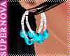 [Nova]Blue Teal Earrings