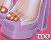 Lilac ! Beach Heels