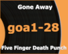 Gone Away - Five Finger