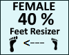 Feet Scaler 40%
