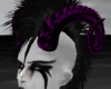 Spiked Horns-Purple&Blac