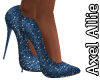 AA Blue Sparkle Stiletto