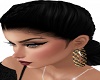 Chain Hoops-Black & Gold