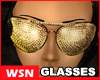[wsn]Glasses-Brave#Gold