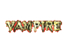 Vampire Golden Sticker